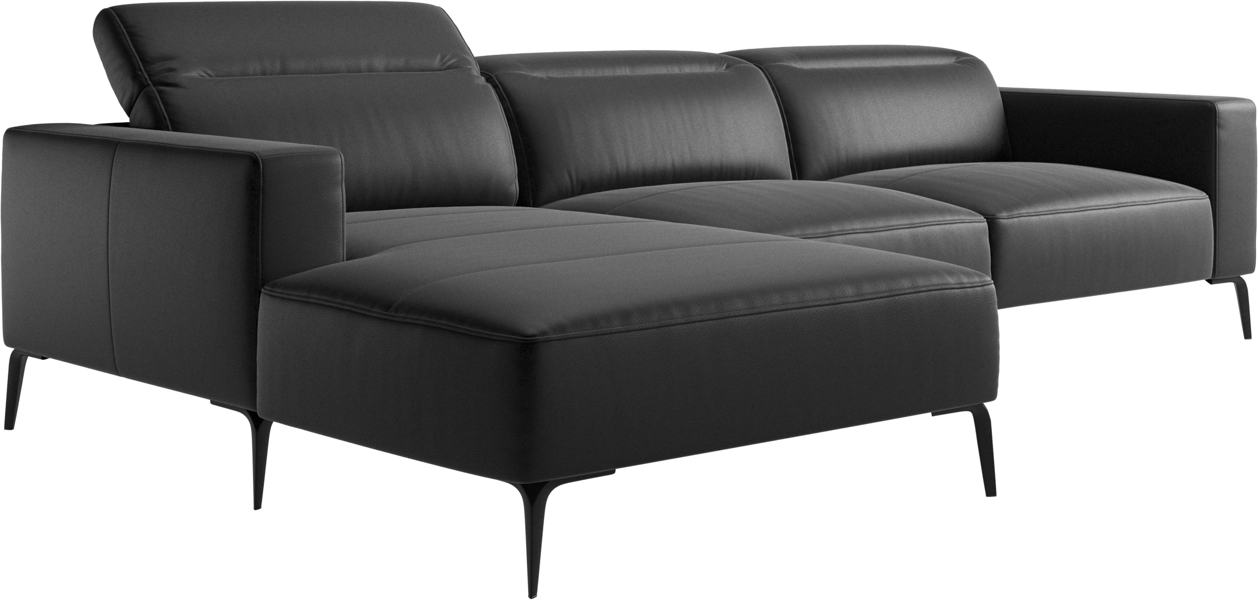 Bo Concept ソファ+オットマンセット Bo Concept ボーコンセプト 黒